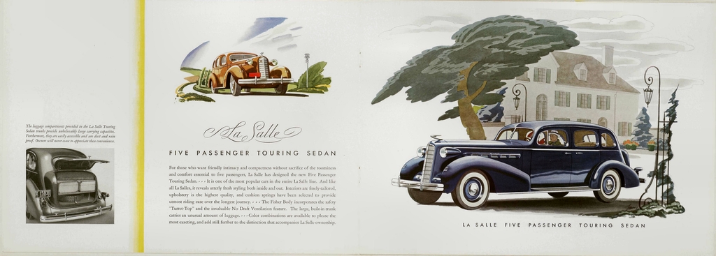 1936 Cadillac LaSalle Brochure Page 8